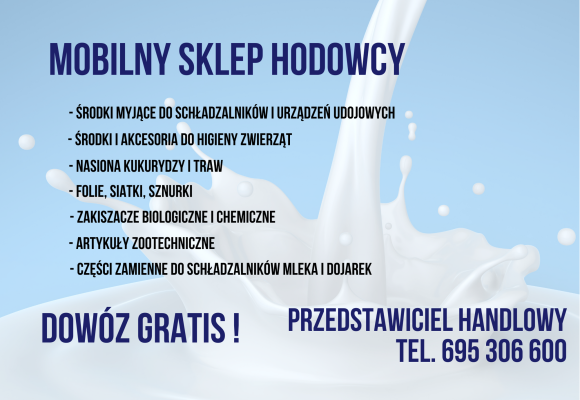 Mobilny sklep hodowcy