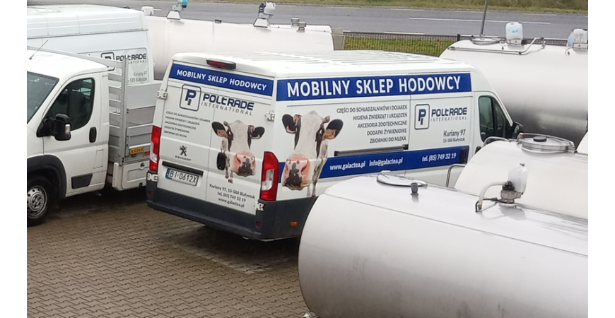 Mobilny sklep hodowcy