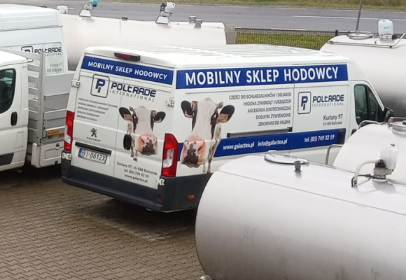 Mobilny sklep hodowcy