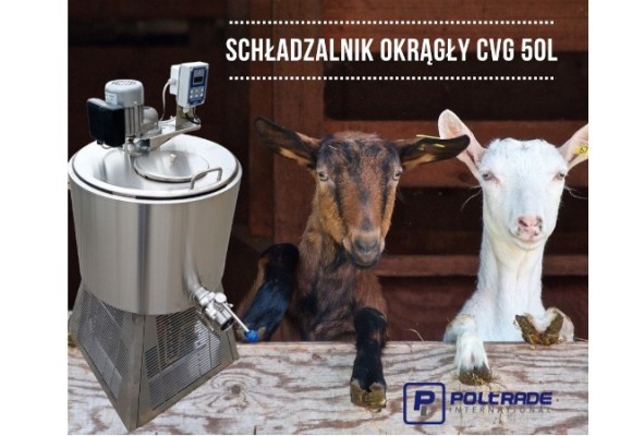 Mały schładzalnik do mleka Pro-Inox CVG 50 litrów