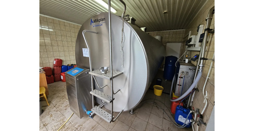 Montaż schładzalnika Milkplan MPP 8000 ze sterownikiem MPP Touch