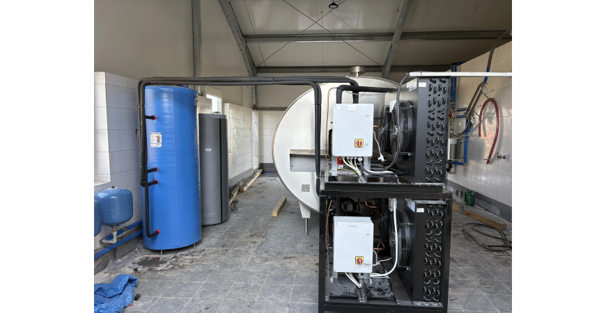 Milkplan MPPO-Robotic 16000L pod roboty udojowe