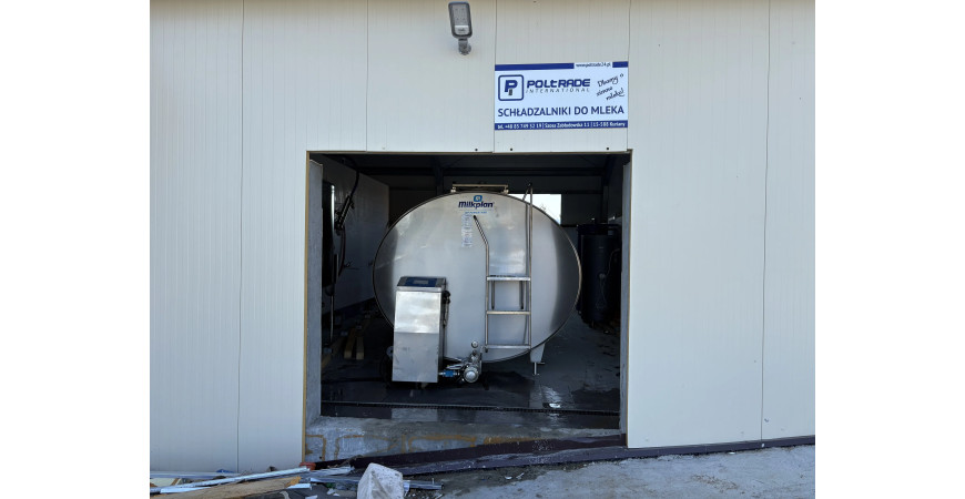 Milkplan MPPO-Robotic 16000L pod roboty udojowe