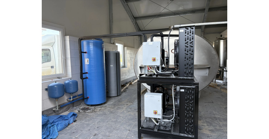 Milkplan MPPO-Robotic 16000L pod roboty udojowe